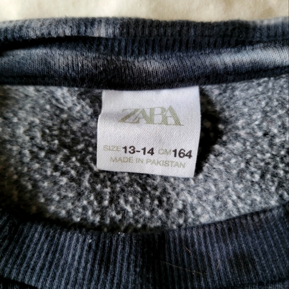 ZARA kids croptop sweat shirt.